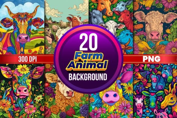 Download Farm Animal Background for Cover - Background Collection